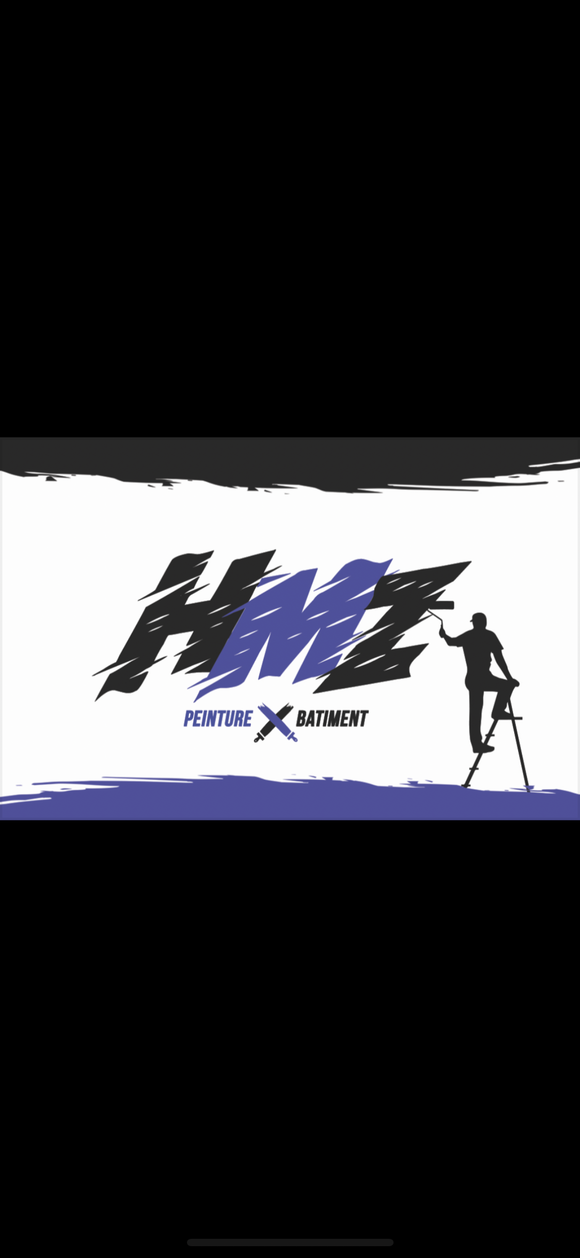 Logo de Hmz peinture, société de travaux en Fourniture et pose de parquets flottants