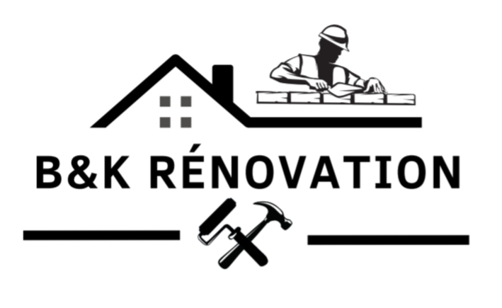 Logo de B&k Renovation, société de travaux en Peinture : mur, sol, plafond