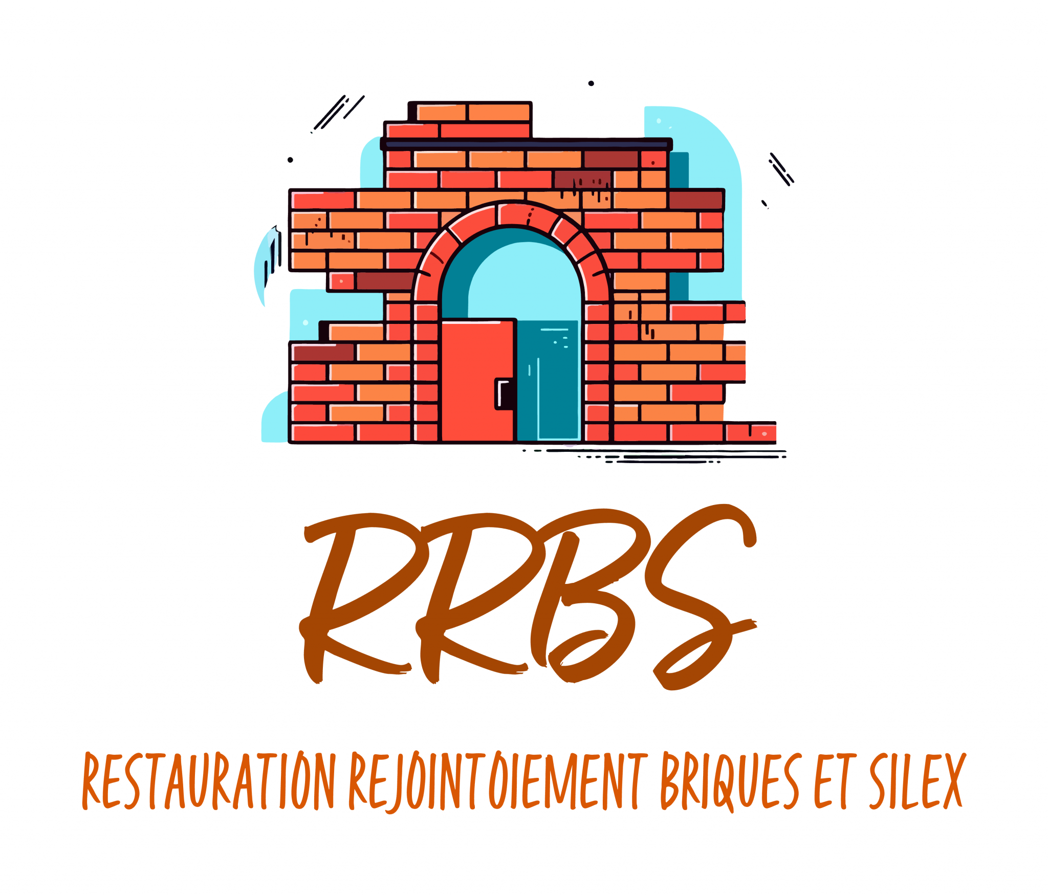 Logo de RRBS(malet Justin), société de travaux en Maçonnerie : construction de murs, cloisons, murage de porte