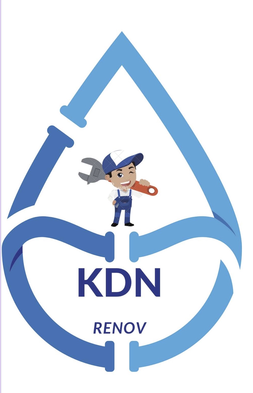 Logo de Kdn’ renov, société de travaux en Travaux de plomberie salle de bains
