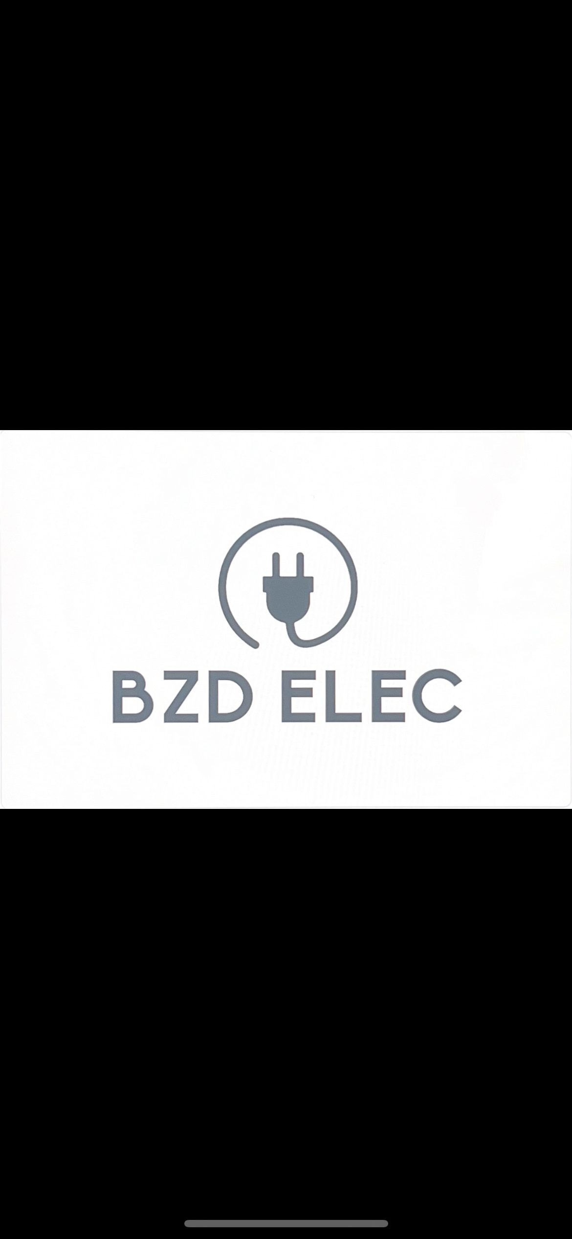 Logo de Bzdelec, société de travaux en Installation électrique : rénovation complète ou partielle