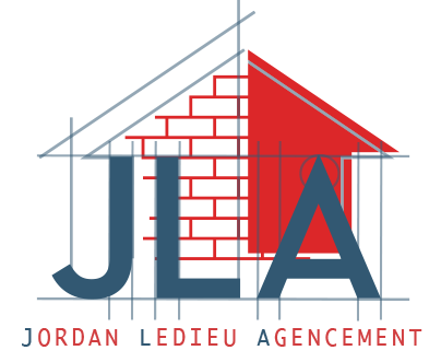 Logo de Jla Jordan Ledieu Agencement, société de travaux en Fourniture et pose de carrelage