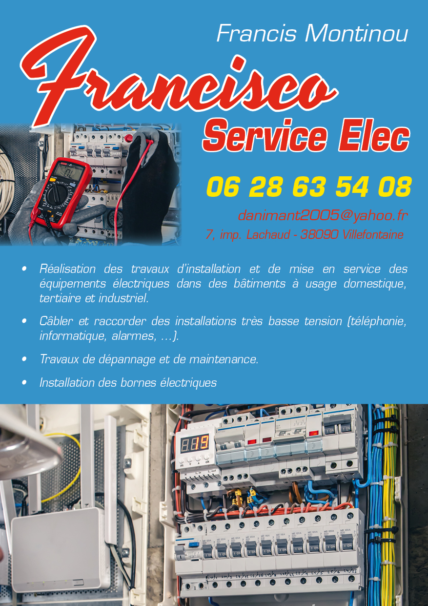 Logo de Francisco service elec, société de travaux en Dépannage électrique