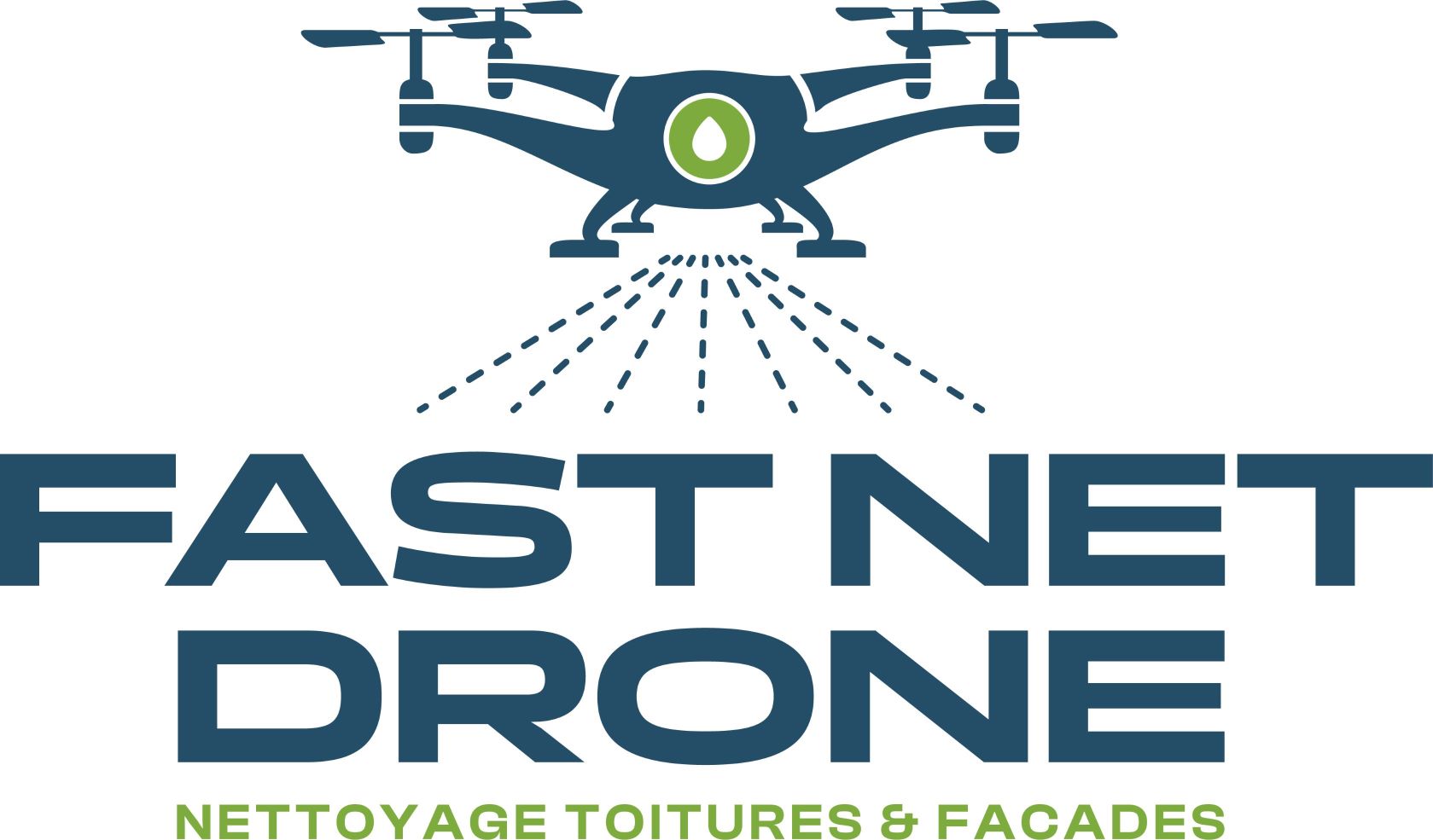 Logo de FAST NET DRONE, société de travaux en Nettoyage toitures et façades