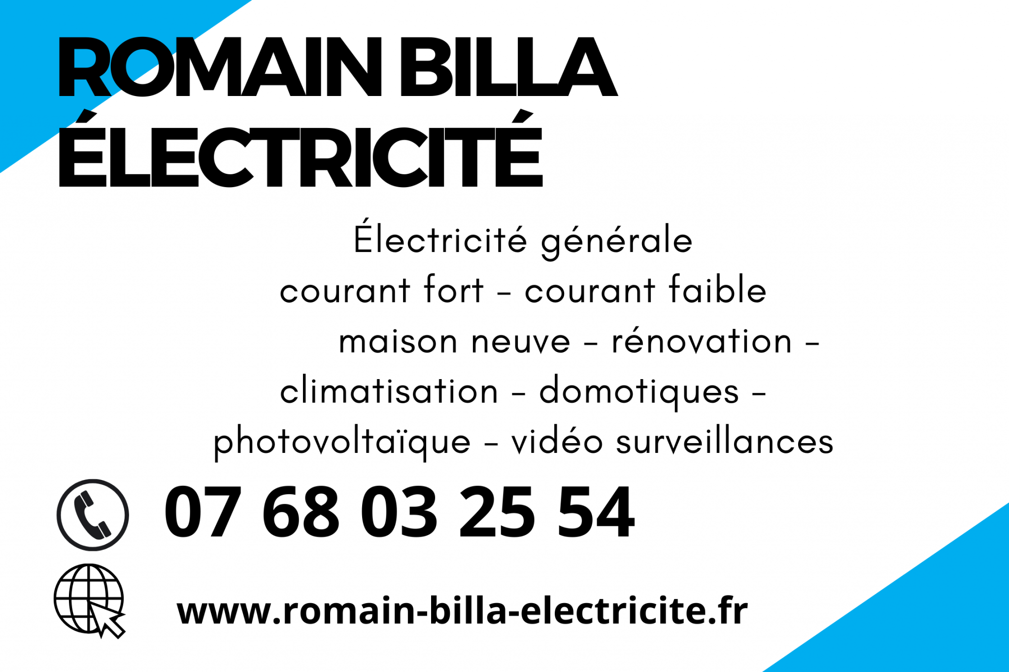 Romain billa électricité