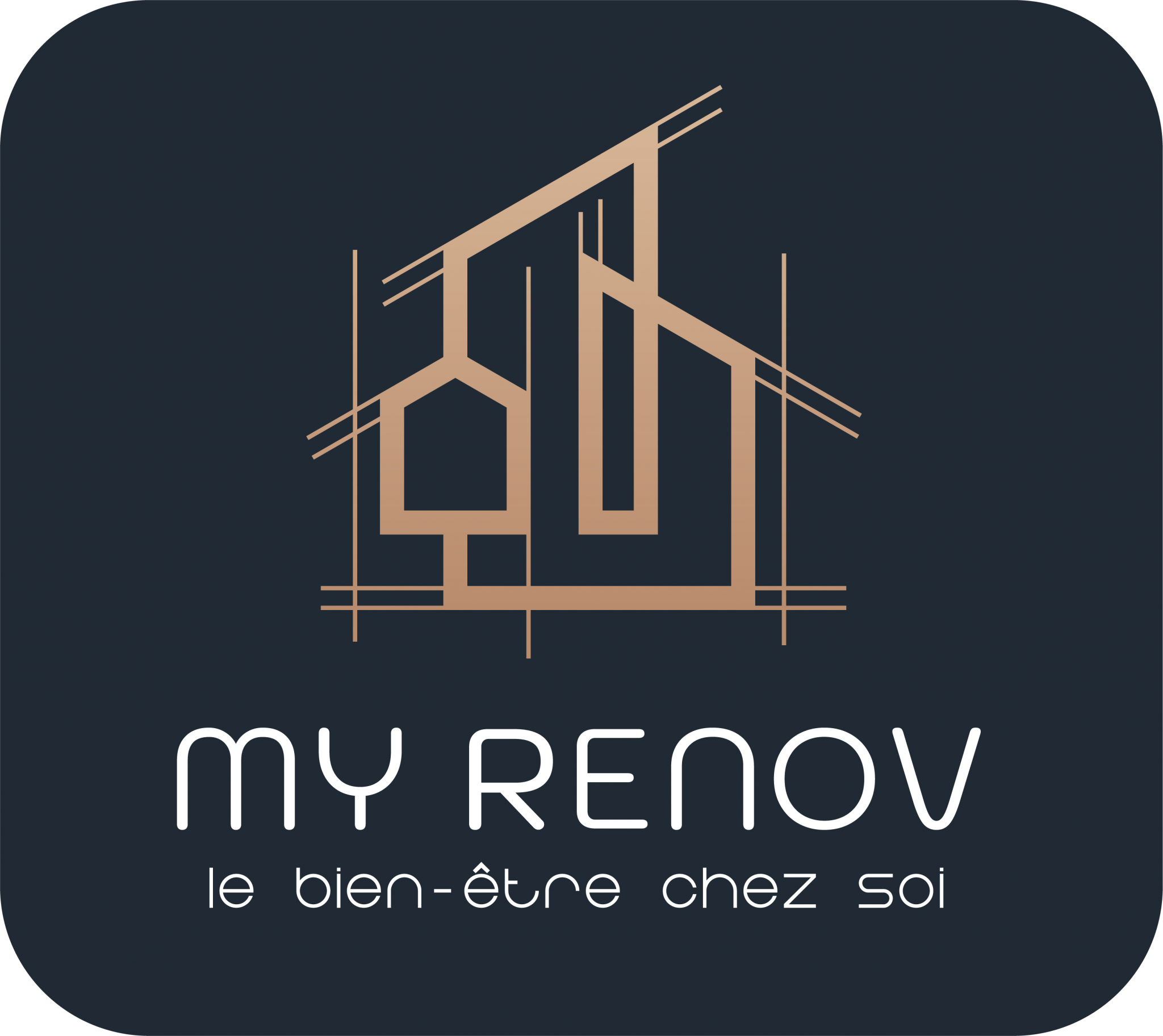 Logo de My renov paris, société de travaux en Peinture : mur, sol, plafond