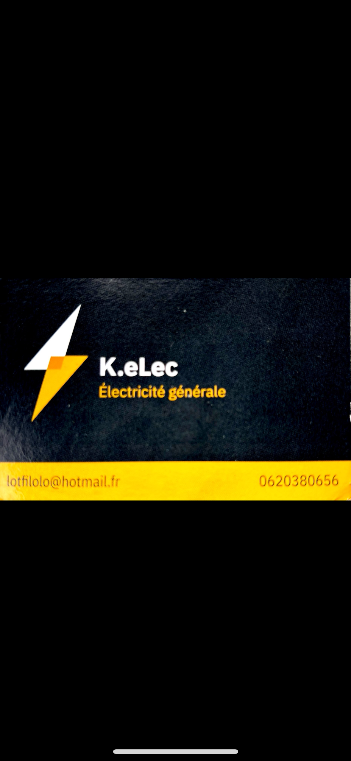 Logo de K.elec, société de travaux en Installation électrique : rénovation complète ou partielle