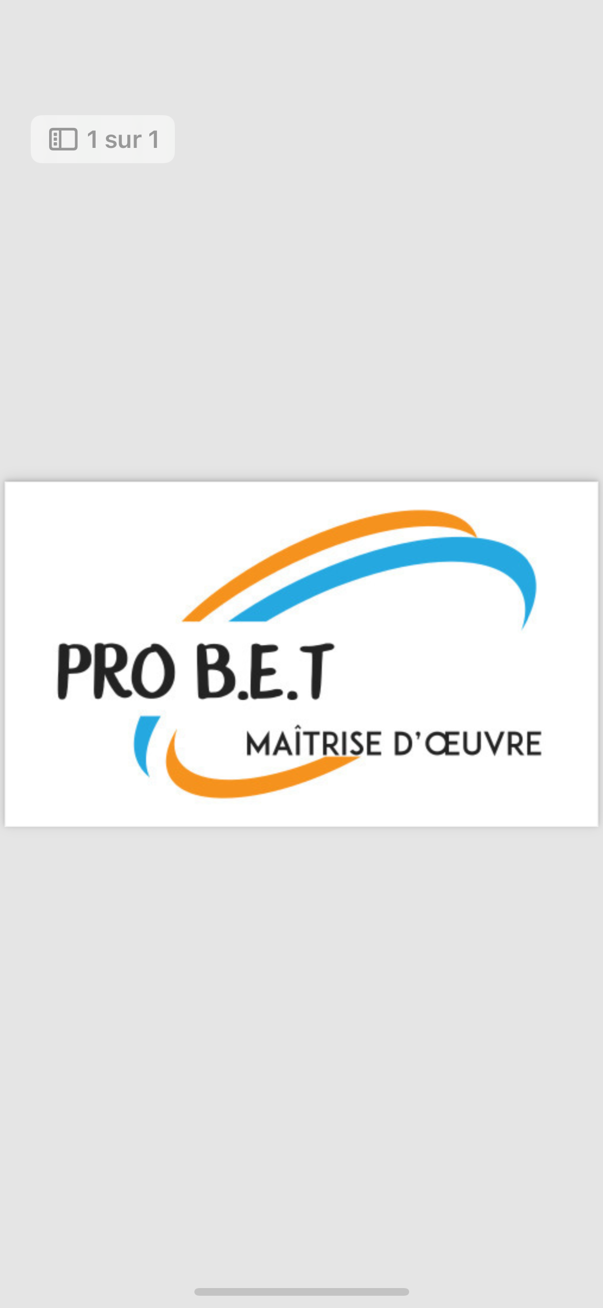 Logo de Pro B.e.t., société de travaux en bâtiment