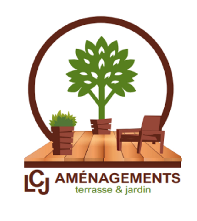 Logo de LCJ Aménagements, société de travaux en Amélioration de jardin et de terrasse