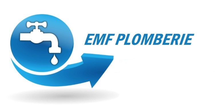 Logo de EMF PLOMBERIE, société de travaux en Fourniture et pose de lavabos, baignoires, douches, WC...