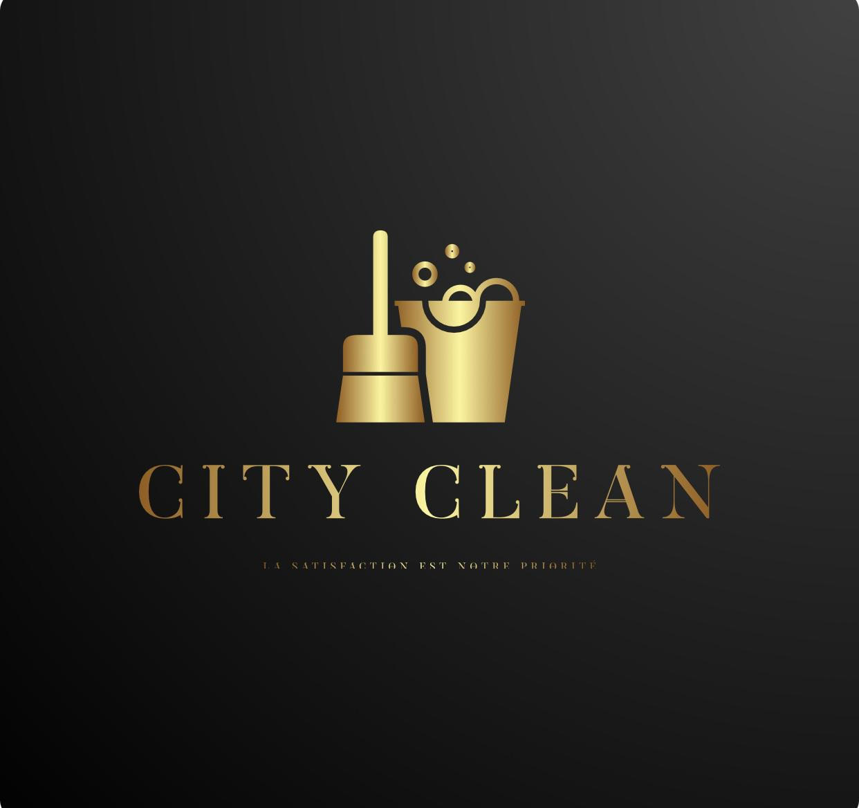 Logo de City clean, société de travaux en Nettoyage industriel