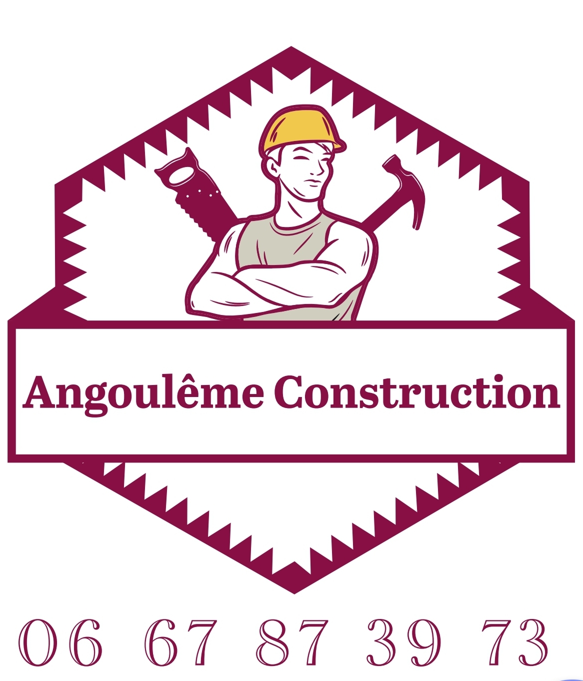 Logo de Angoulême Construction, société de travaux en Peinture : mur, sol, plafond