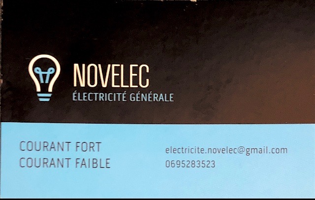 Logo de Novelli Antoine, société de travaux en Installation électrique : rénovation complète ou partielle
