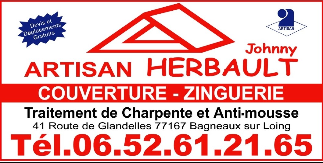 Logo de Herbault Johnny, société de travaux en Couverture (tuiles, ardoises, zinc)