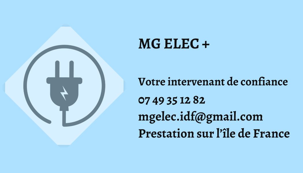 Logo de Mg Elec+, société de travaux en Dépannage électrique