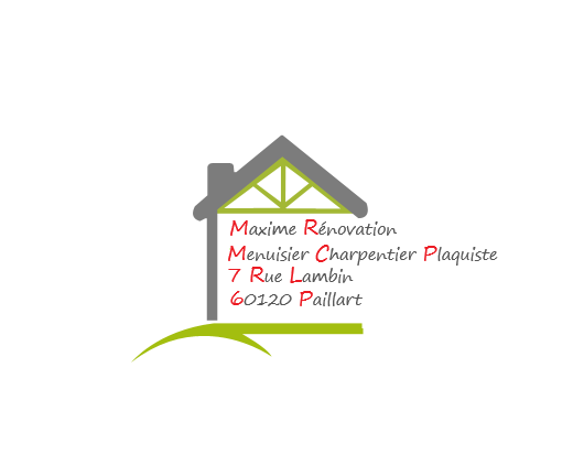 Logo de Maxime rénovation, société de travaux en Construction, murs, cloisons, plafonds en plaques de plâtre