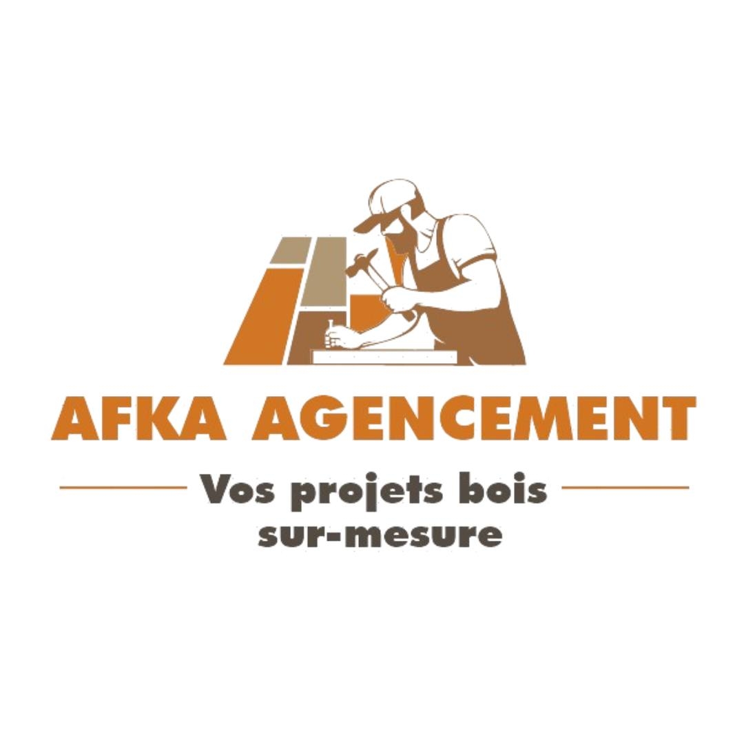 Logo de AFKA Agencement, société de travaux en Fourniture et pose de lavabos, baignoires, douches, WC...
