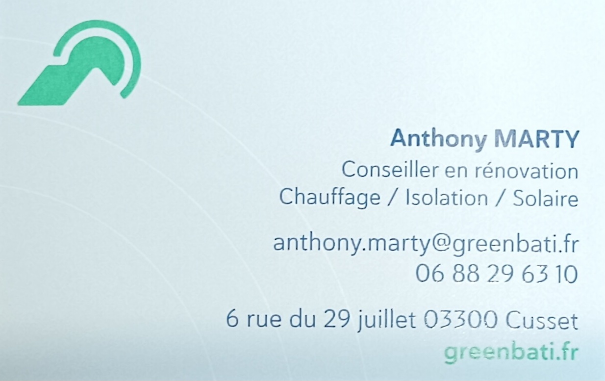 Logo de Marty Anthony, société de travaux en Pompe à chaleur