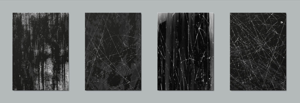 tableau en noir et blanc
