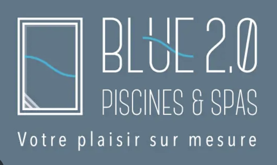 Logo de Blue 2.0 Piscines et Spas, société de travaux en Abri pour piscine