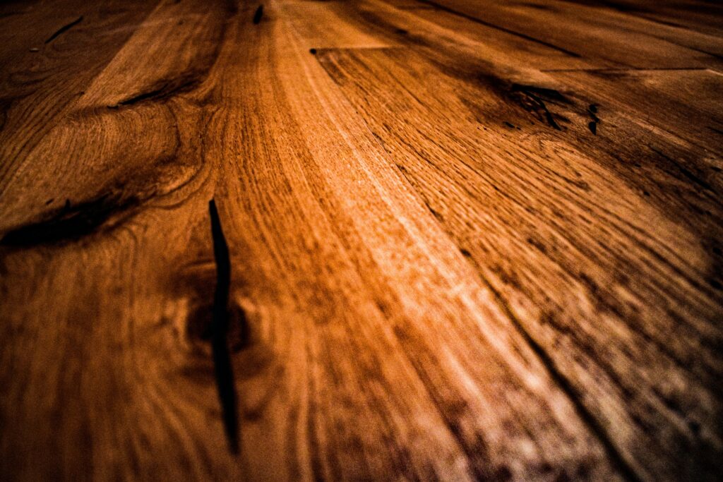 un parquet massif