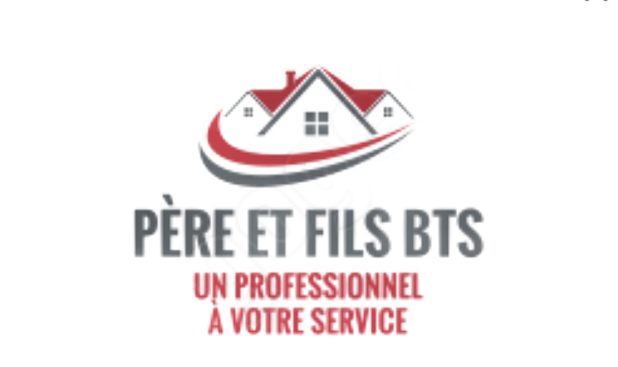 Logo de Père et fils bts multi services, société de travaux en Nettoyage toitures et façades
